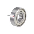 thumbnail image 3 of Deep Groove Ball Bearings Z2 Double Shielded Chrome Steel Roller, 5/8"x1-9/16"x7/16", 3 of 4