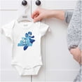 thumbnail image 5 of Mega Man Video Game The Blue Bomber Romper Boys or Girls Infant Baby Brisco Brands NB, 5 of 6