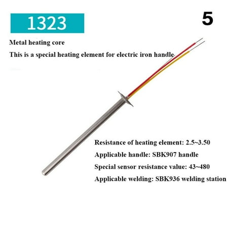 

SMD 702 952 968 for 850+ 850A+ 860 852 950 Metal Heating Core Heating Element Replacement Core Rework Soldering Station 5