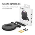 thumbnail image 1 of 1 soporte de montaje en pared para HomePod Mini Smart Speaker Holder (negro), 1 of 8