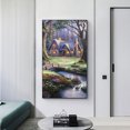 thumbnail image 2 of Cuadros Decorativos Hecho a mano 5D DIY Kit de mosaico Forest Hut Diamond Painting Full Round Drill Craft Ehuebsd Nuevos Originales, 2 of 8