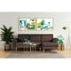 thumbnail image 1 of Sala Modular Reversible Makora Cavalli Con Memory Foam, Color Chocolate, Lino Respaldo Reclinable De 3 posiciones., 1 of 11