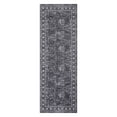 thumbnail image 6 of Garvee 2x6 Bordered Runner Rugs for Hallway, Non-Slip Washable Rugs Modern Soft Throw Rugs Low-Pile Stain Resistant Carpet for Kitchen Entryway Bathroom, Gray, 6 of 7