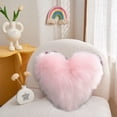 thumbnail image 4 of Oreiller en Forme de Cœur et Fourrure Nécessaire pour la Saint-Valentin, 4 of 5