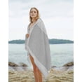 thumbnail image 2 of Grey Retro Greek Key Beach Towels Oversized Super Absorbent, Geometric Greece Ancient Rustic Lightweight Bath Towel Quick Dry Sets For Bathroom/Pool/Rv Camping/Beach Play/Gym Room/Picnic 31"x62", 2 of 8