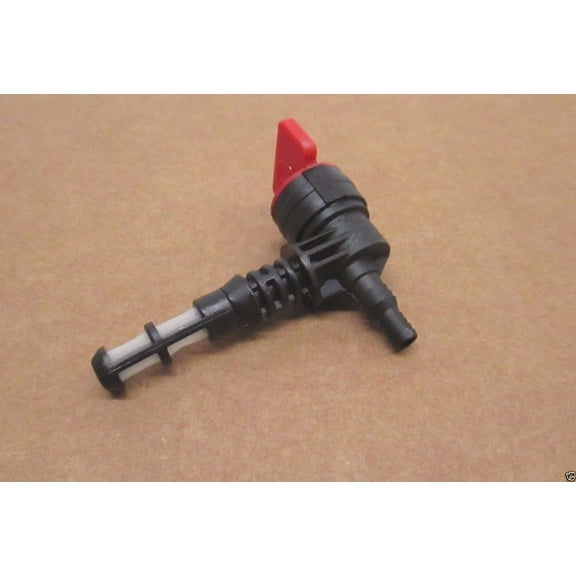 Oregon 07-407 Fuel Shut Off Valve with Screen Filter 1/4" Turn Ball Valve