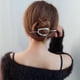 thumbnail image 5 of Pinza para el cabello Yuyangstore Ronda de plata Clip de pelo de chicas, 5 of 8