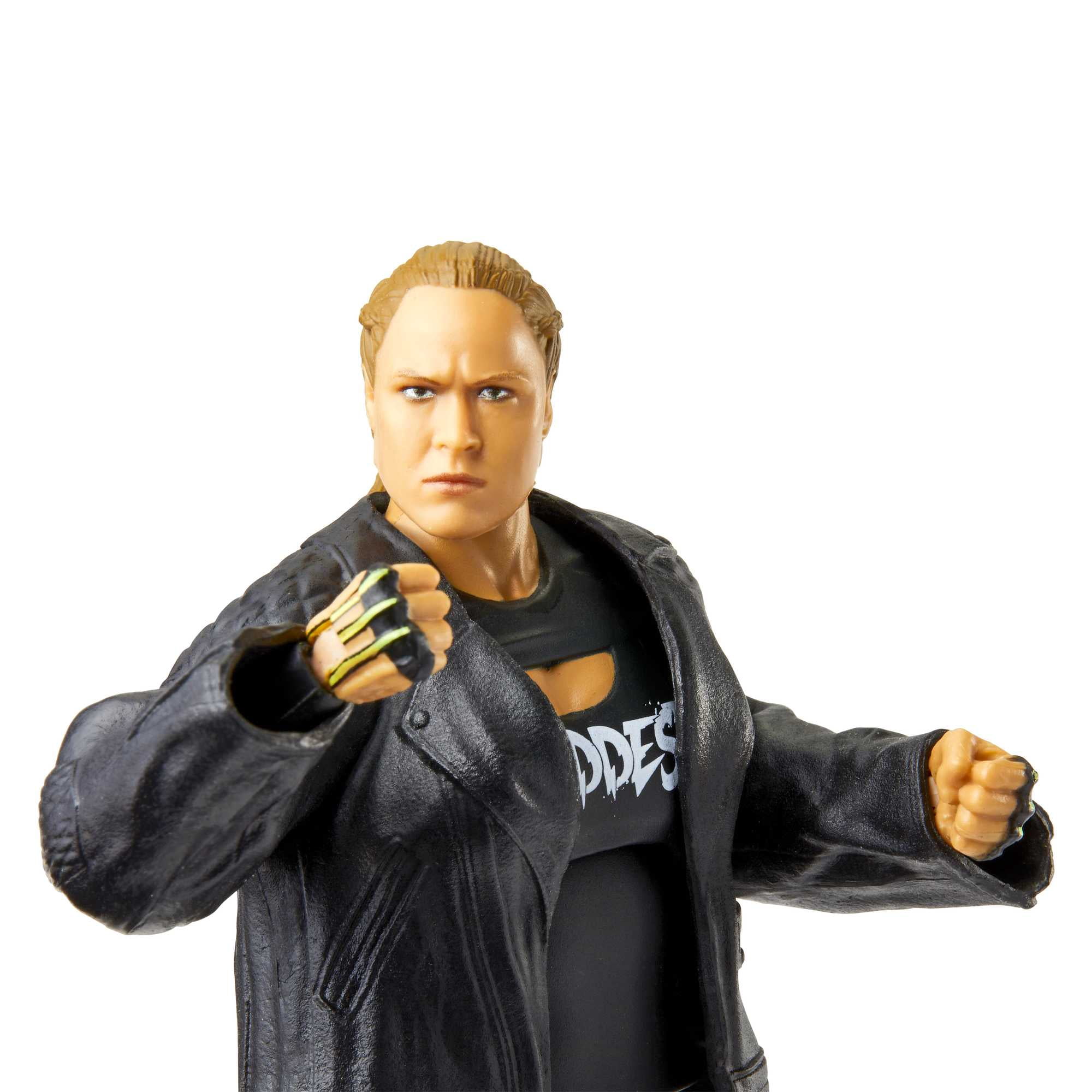 WWE Elite Collection Ronda Rousey Action Figure with Accessories, Posable Collectible (6-inch)