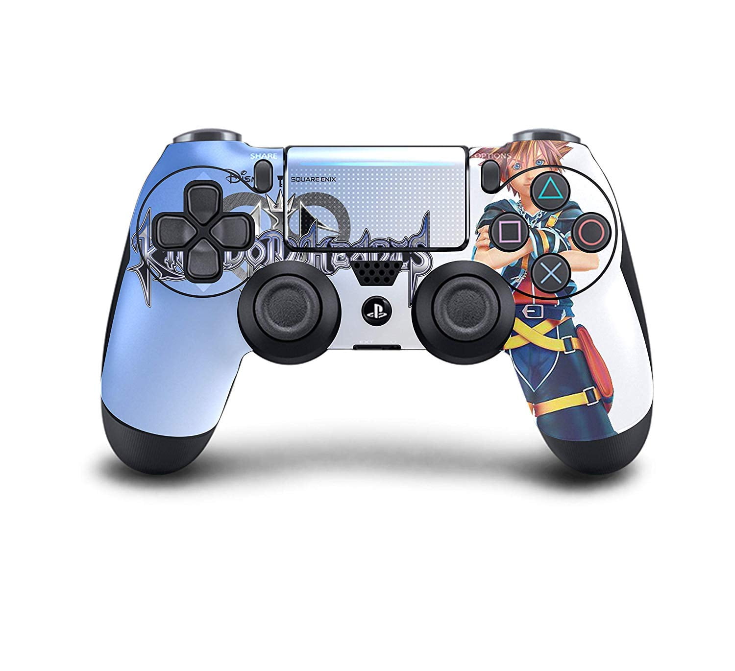 Custom Xbox Gamepad. Kingdom Hearts 3 ps4 PLAYSTATION. Game Design. Controller PS Graffiti Art.