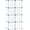 Transparent White, variant on Black 8-Cube Plastic Modular Closet Organizer Cabinet with Doors, Bedroom Living Room Storage
