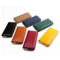 thumbnail image 6 of TAZAG women's genuine leather long wallet waxed cowhide leather men's clutch, 6 of 6