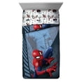 thumbnail image 6 of Spiderman Crawl Kid Bed in a Bag Bedding Set w/ Reversible Comforter, 6 of 10
