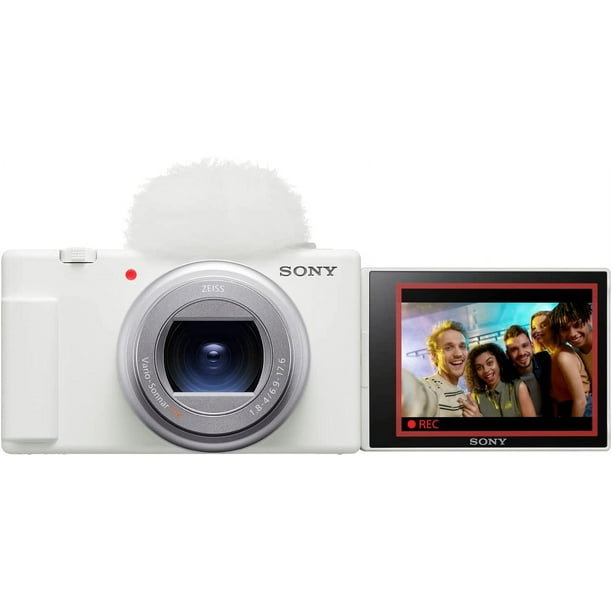 Sony ZV-1 II Vlog Camera for Content Creators and Vloggers (White