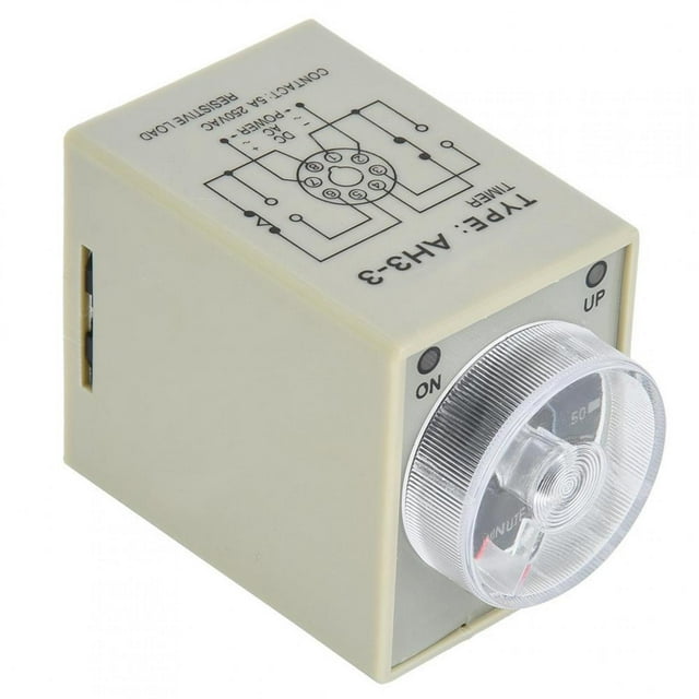 Timing Relay, A Relay Delay Time Relay, Adjustable Electronic Type For Mechanical Electric Life