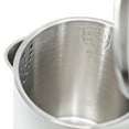 thumbnail image 2 of MegaChef 1.7 Liter Double Wall Stainless Steel Electric Tea Kettle in White, 2 of 6