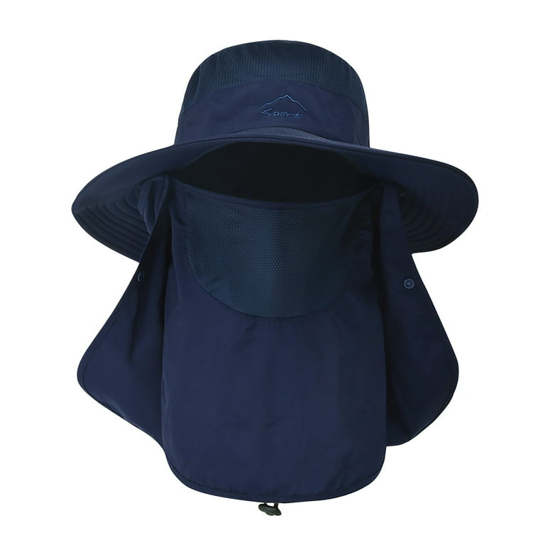 RoyalloveMen's Wide-Brim Fishing Hat Outdoor, Fisherman Hat, Sun Hat,Sun  Protection hats for women