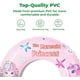 thumbnail image 4 of Mermaid Inflatable Rings for Kids, Durable Kids Inflatable Pool Floats Girls 4-9 Years, Inflatable Floats Swimming Rings for Kids Pool Party, 4 of 5