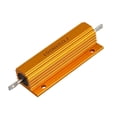 thumbnail image 3 of Resistencia de potencia revestida de aluminio dorado 3X 100 W, 10 ohmios 10R, 3 of 8