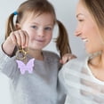 thumbnail image 3 of Keychain English Letters Resin Accessories Pendant Cute Cartoon Key Ring, 3 of 6