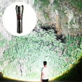 thumbnail image 6 of Rechargeable LED Flashlight Super Bright Zoomable Torch with Digital Battery Display Hidden USB Port for Outdoor Camping Emergency Hiking, 6 of 9