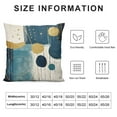 thumbnail image 5 of COMIO  Geometric Throw Pillow Covers Navy Blue Grey Teal Pillows Cases Abstract Boho Pillow Covers Mid Century Modern Cushions Covers for Couch Sofa, 5 of 5