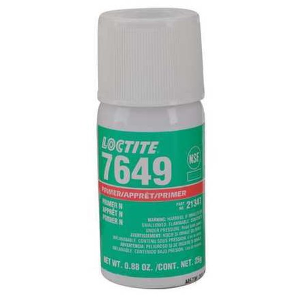 LOCTITE 231020 Primer N 7649,Aerosol Can,25g,Green 7649(TM) Primer(TM