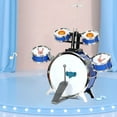 thumbnail image 6 of Danhjin Kids Drum Set, Mini Drum Children's Musical Instrument Toy for Ages 3+, Five Drum Percussion Set for Early Learning, Christmas Gifts, 6 of 9