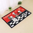 thumbnail image 3 of 2 Piece Non Slip Kitchen Mat Rubber Backing Doormat Runner Rug Set, Patisserie (19"x59"+19"x31"), 3 of 5