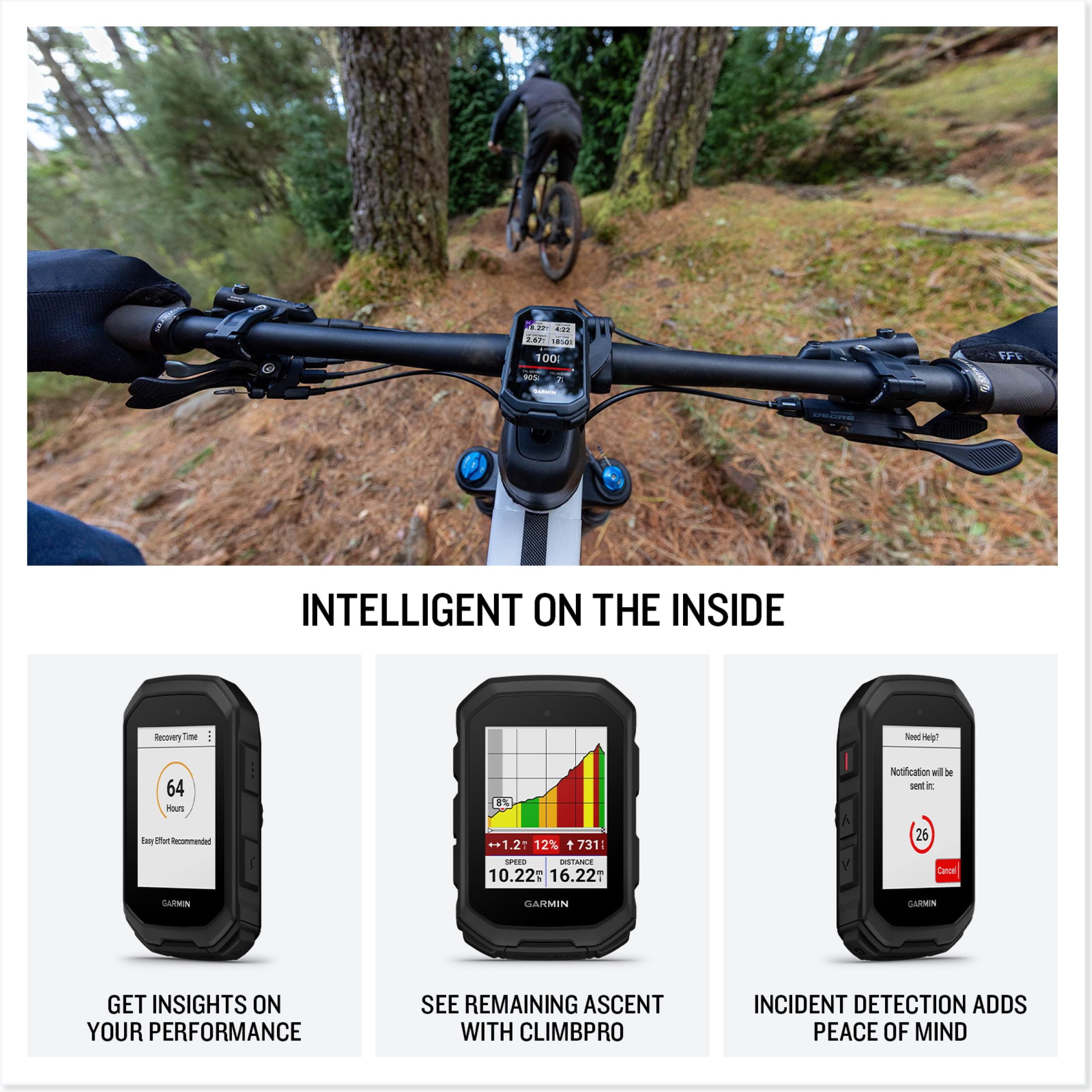 GARMIN Edge 010-02993-00 Digital Display GPS Bicycle Computer, Black