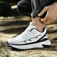 thumbnail image 6 of MGEZCOO Men's Running Shoes Lightweight Slip-On Sneakers with Dial, Breathable Walking Gym Shoes, 6 of 7