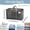 Dark Gray, variant on 2 Pack Heavy Duty Moving Bags, Extra Large Storage Bags with Reinforced Handles & Strong Zippers, Foldable Reusable Heavy-Duty Storage Tote, Perfect for Clothes, Dorm, and Home Organization