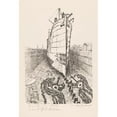 thumbnail image 2 of Henri Braakensiek 17x24 Black Ornate Framed Double Matted Museum Art Print Titled: Antwerp, 2 of 5