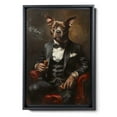 thumbnail image 2 of Hudo Cirnecodell Painting Gentleman Style on Canvas, Cirnecodell Vintage Costume Style Animals Posters For Home Decorations, Living Room, Bathroom Decor, 2 of 5