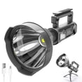thumbnail image 2 of Linterna recargable con 4 modos de luz LED superbrillante, resistente al agua IPX5, para trabajo, senderismo y acampada, 2 of 11