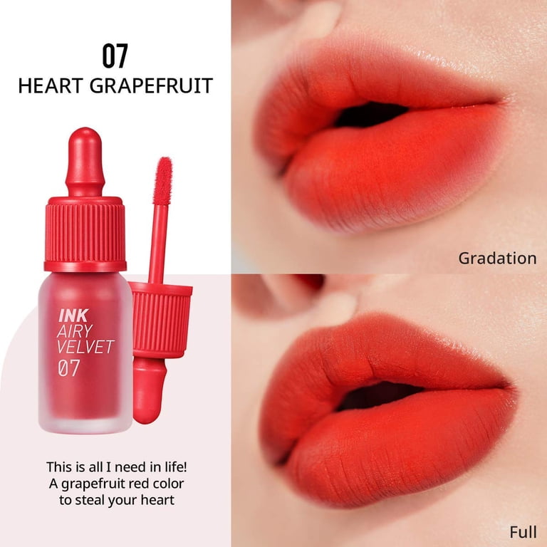 INK AIRY VELVET 007 HEART GRAPEFRUIT
