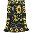 thumbnail image 7 of Colorful Sunflowers Blanket for Boys Girls, Lightweight Soft Throw Blankets, Cozy Plush Keep Warm Small Throws Blankets for Baby/Kids/Youth/Adult, 50X60 inches, 7 of 7