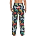thumbnail image 2 of Bixox Men's Retro Video Game Patterned Pajama Pants with Pockets Lounge Clothes for Home, 2 of 5