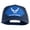Navy, variant on U.S. Air Force Blue Patched Solid Cotton Twill Mesh Prostyle Cap - Grey OSFM