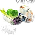 thumbnail image 7 of Sorbus Fridge and Freezer Bins Refrigerator Organizer Stackable Food Storage Containers (Set of 8), 7 of 7