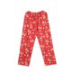 thumbnail image 2 of Anime Pajamas for Women Girls Cartoon Flannel Cat All Over Print Christmas Halloween Sleep Pajama Pants, 2 of 5