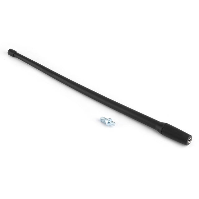 Antena de señal flexible aérea de radio de coche de 33 cm/12,99 pulgadas compatible con Jeep Wrangler Jadeshay A