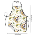 thumbnail image 2 of Rocae Snake And Moon for Kitchen Aprons for Women Adjustable Cooking Kitchen Chef Apron for Men with Pockets, 2 of 7