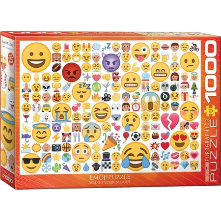 UPC: 0628136608169 | Emoji Jigsaw What’s your Mood? 1000 Piece Jigsaw Puzzle