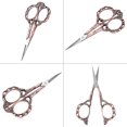 thumbnail image 1 of Embroidery Scissors, Vintage Flower Pattern Needlework Stainless Steel Scissors(Copper) Unbranded GY01331-02, 1 of 7