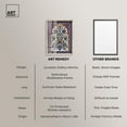 thumbnail image 6 of Royal Vase Bloom Shadowbox Print Oriental Wall Decor by Art Remedy, Blonde Frame, 20 x 24, 6 of 7