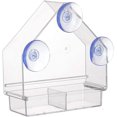 thumbnail image 1 of Window bird feeder for outdoor use with 3 strong suction cups, 1 of 5