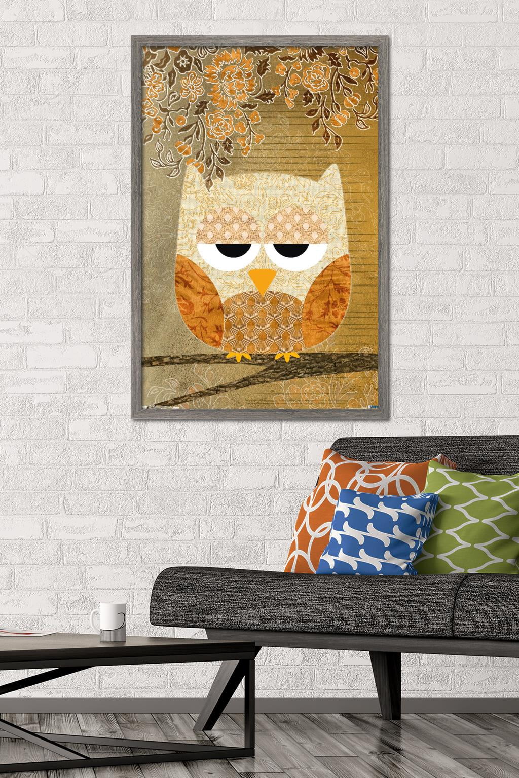 Artistic Antique Owl