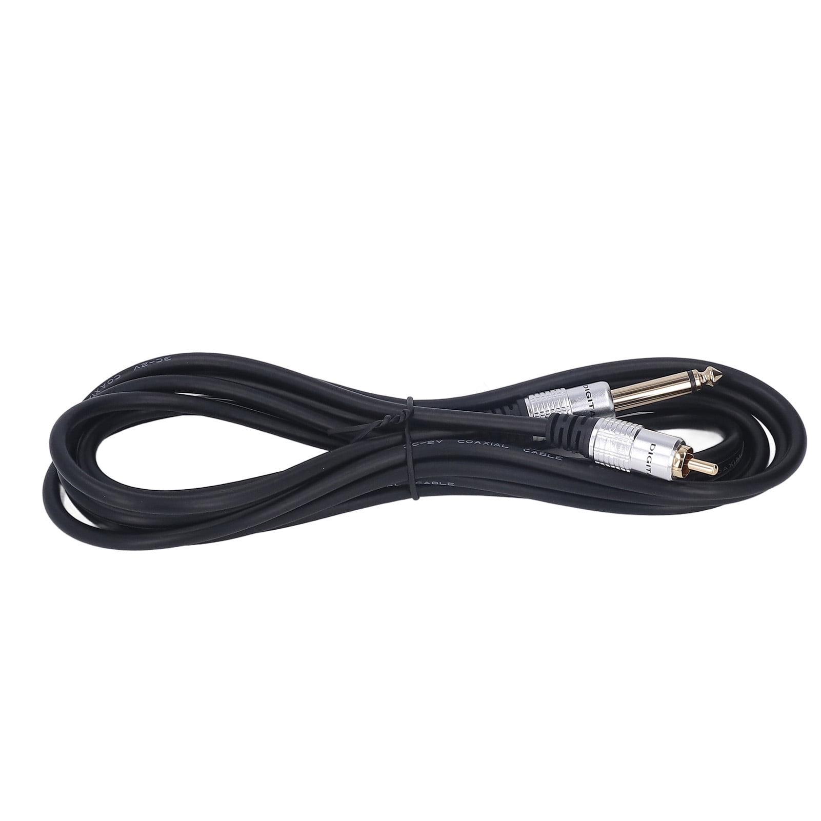 Stereo Sound Cable, Plastic Reduce Signal Loss Gold Plated Terminal