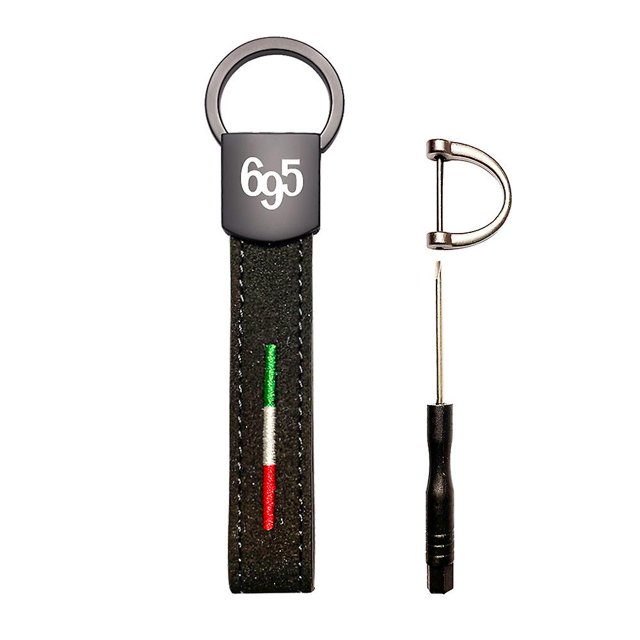 Suede Leather Car Keychain Key Ring For Fiat 500 500e 500c 500l 124 Spider Abarth 695 Turismo Abarth 595 Pista Competizione F595