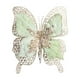 thumbnail image 2 of pstuiky Mariposas navideñas artificiales para decorar el árbol de Navidad, con clip y purpurina. Ideales para bodas, cumpleaños y fiestas., 2 of 6